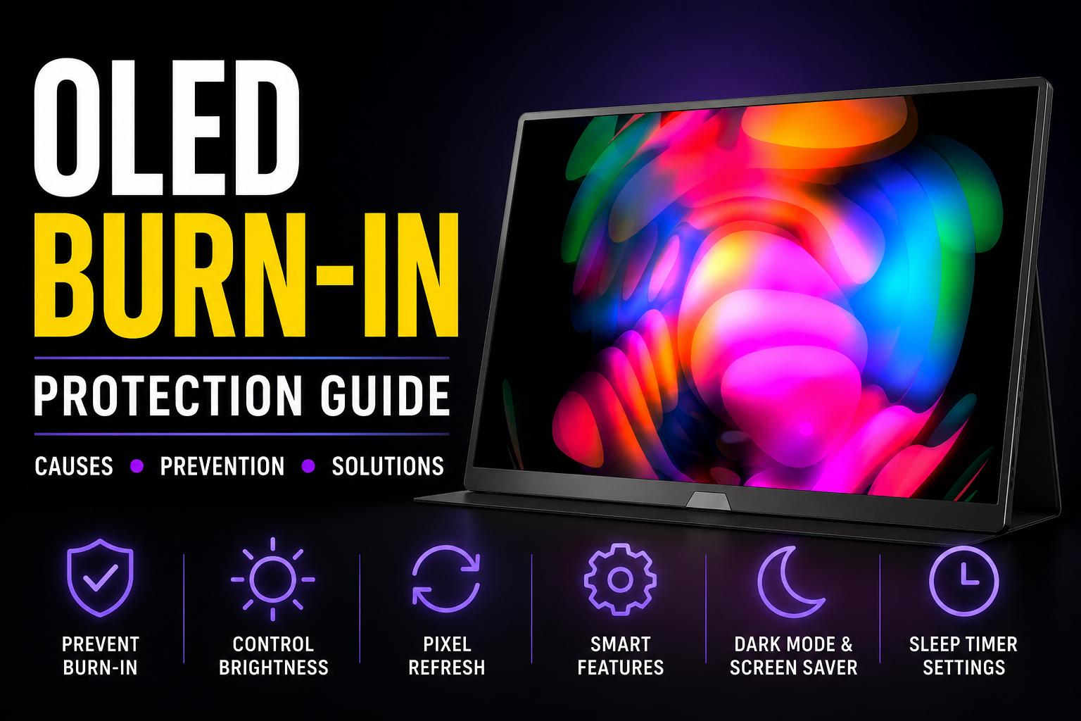 OLED Burn-In: Causes, Prevention & Complete Protection Guide