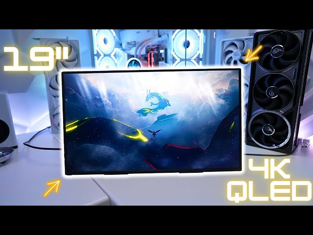 UPERFECT UColor Apex Review by FIRE WOLF TECH: A 19-Inch Portable 4K QLED Powerhouse