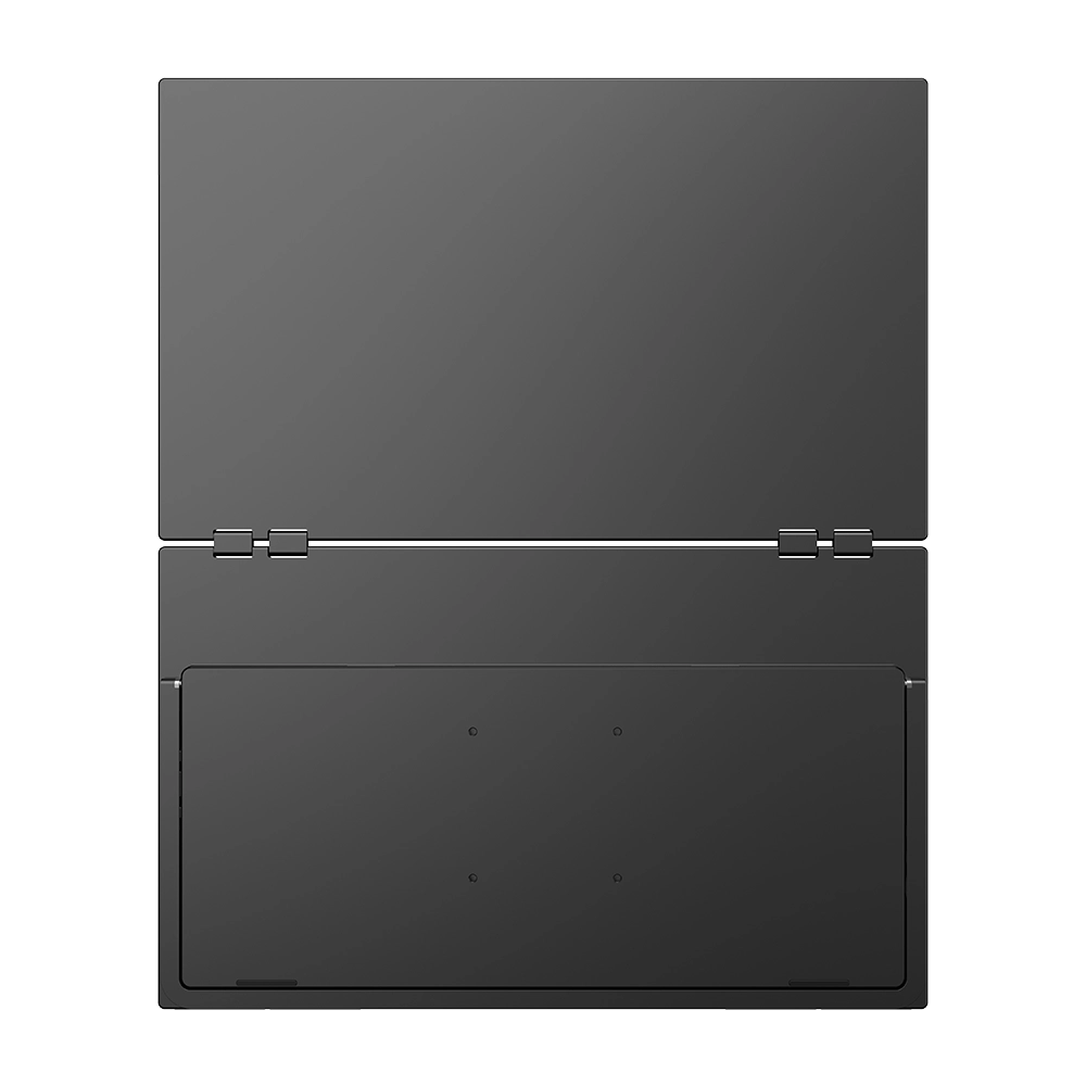 Delta Mega - 23.8 Inch 100Hz Dual Screen Stacked Computer Monitor with Speakers