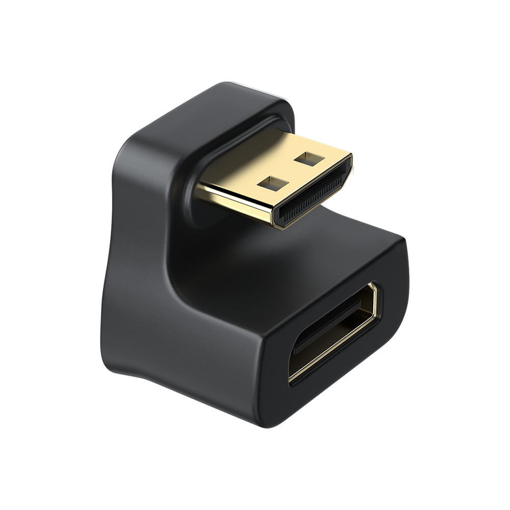 UAdapter - HDMI 2.1 Adapter 8K mini HDMI Connector Female to Male Compatible for Monitors