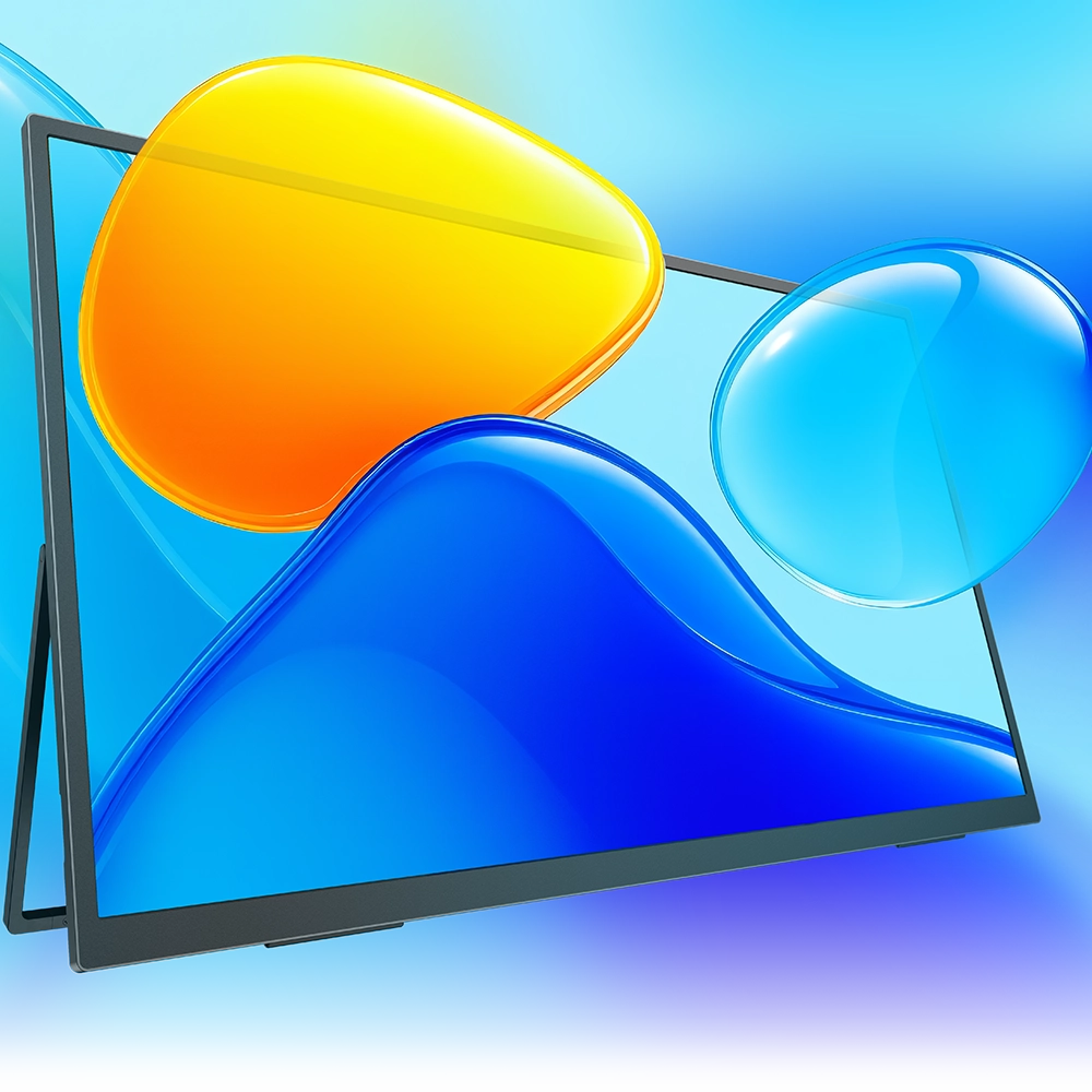 24 Inch 4K Monitor HDR Computer Monitor with Speakers PC Display