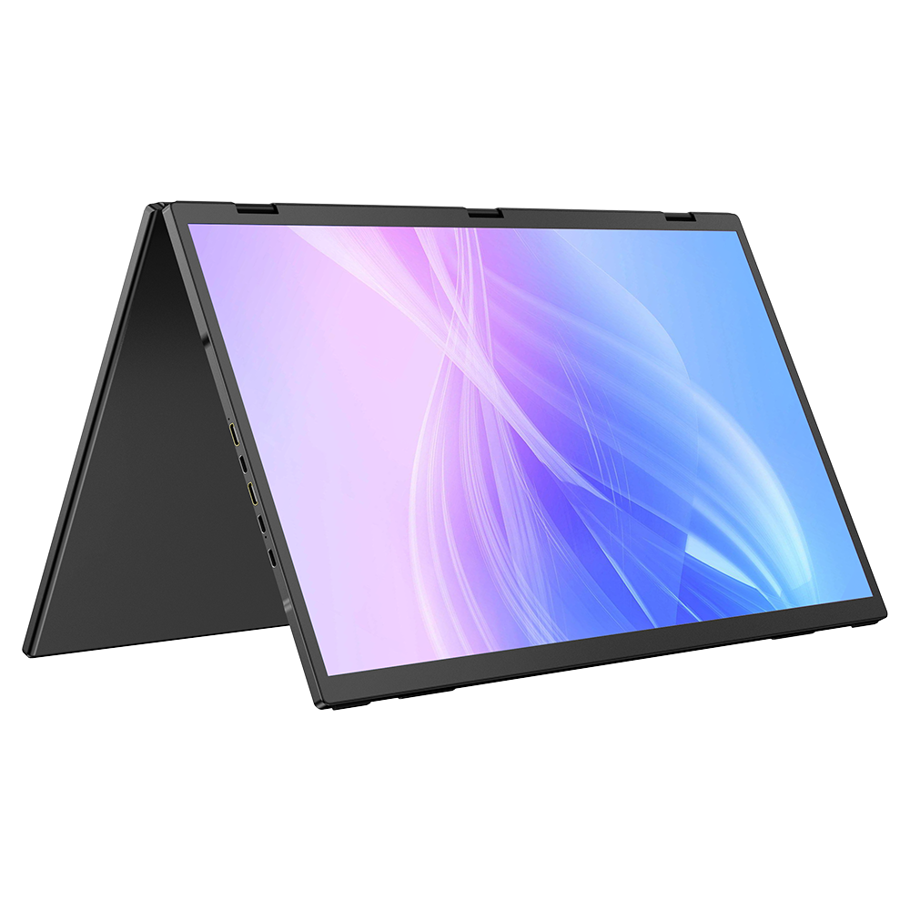 Stacked Business Monitor Laptop Touch Dual Screen Folding 18 Inch