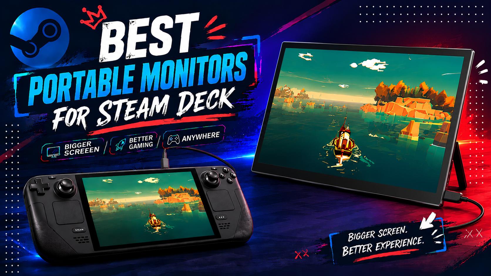 7 Best Portable Monitors for Steam Deck in 2026