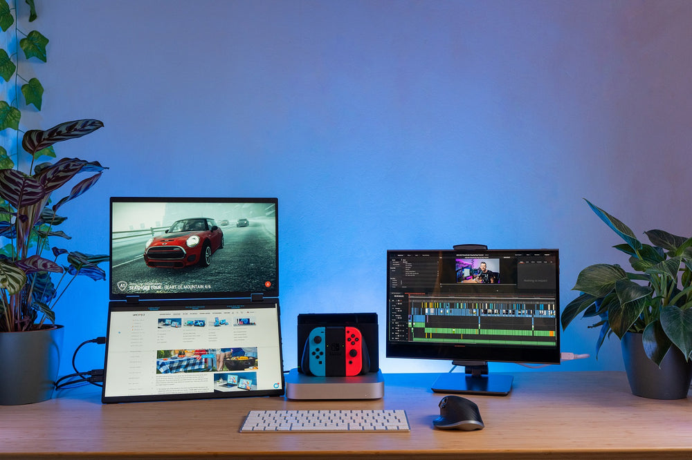 Stracked Monitor Setup Stacked Monitors vs Side-by-Side Which Setup Suits You Best – UPERFECT