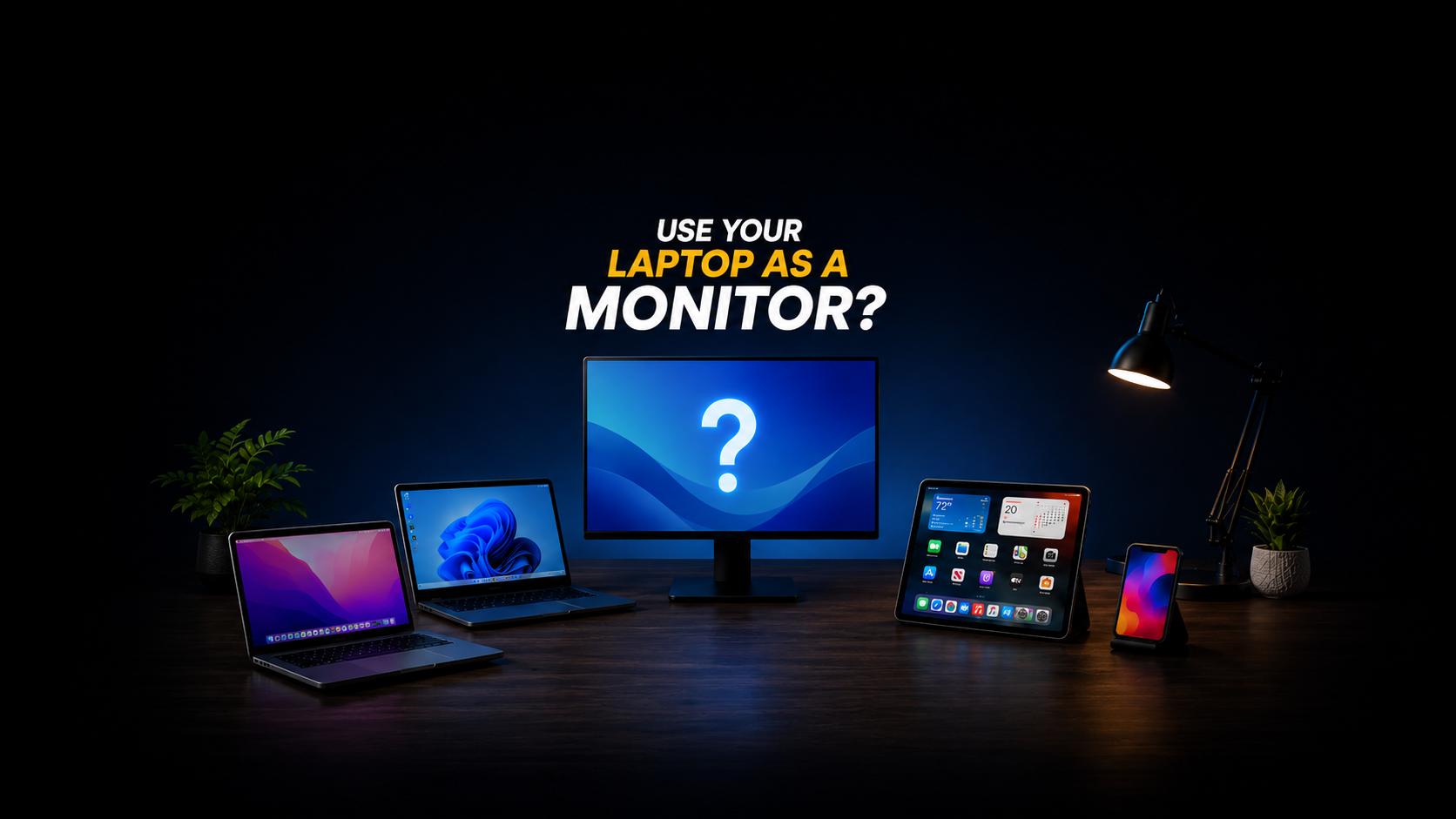 Can I Use My MacBook, iPad or Tablet as an External Monitor? 