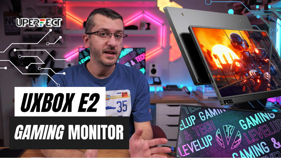 UPERFECT UXbox E2 Portable Gaming Monitor reviewed by  Level UP Gaming Tech