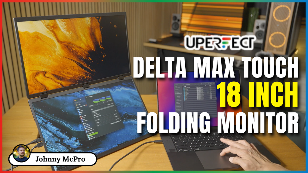 UPERFECT Delta Max Review: The Ultimate Stacked Dual-Screen Monitor for Productivity reviewed by Johnny McPro