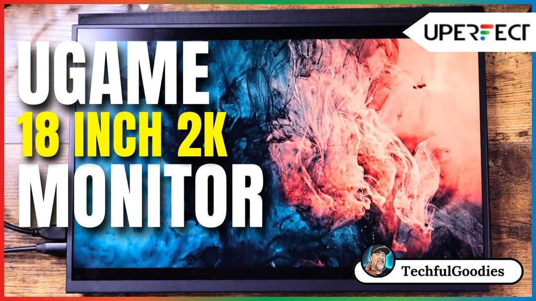 UPERFECT K118 Portable Monitor Review by Techful Goodies