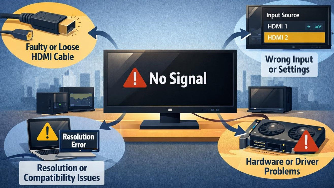 Why There Is No HDMI Signal From Your Device?