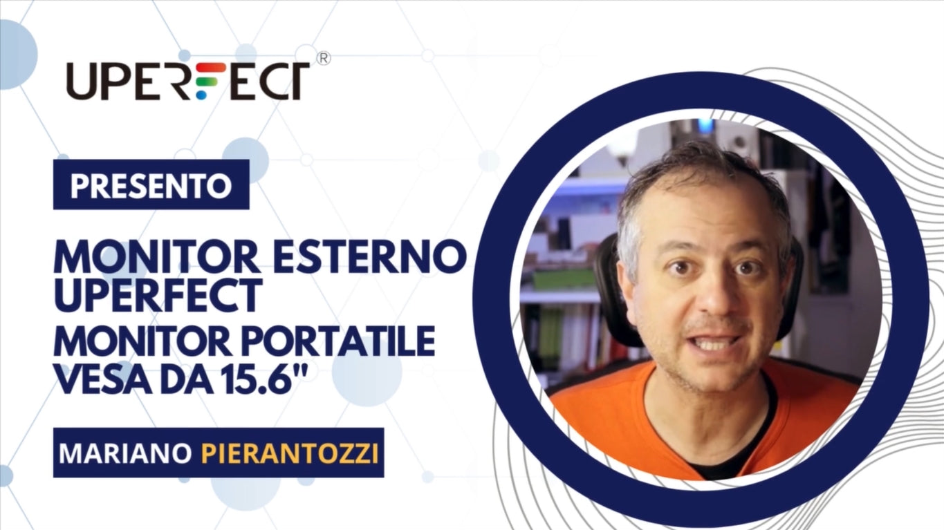 UPERFECT 15.6" Portable Monitor Review by Mariano Pierantozzi