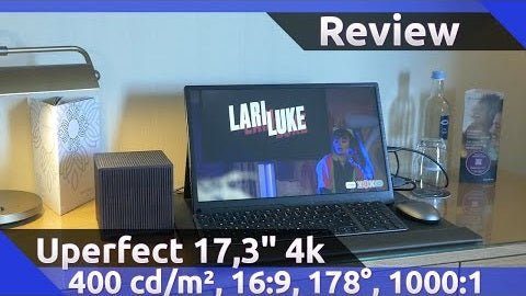 UPERFECT in The Test: 17.3-inch Monitor as A Second Display For On The Go