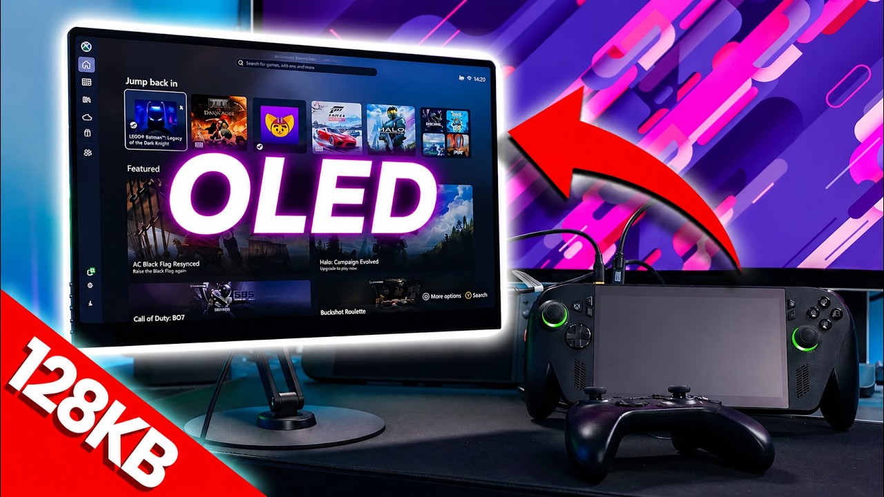 UPERFECT GR16HQ OLED Portable Monitor Reviewed by 128KB