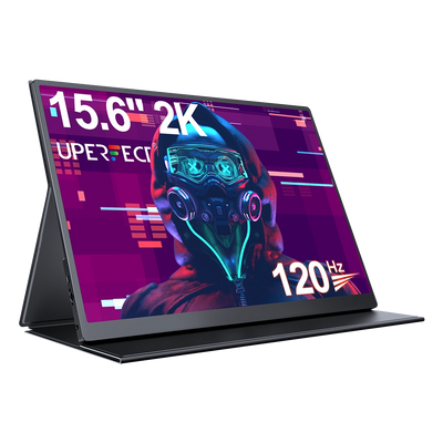 UGame C2 - 16 Inch 2K 120Hz Portable Gaming Monitor 2560x1600 QHD Monitor for Laptop