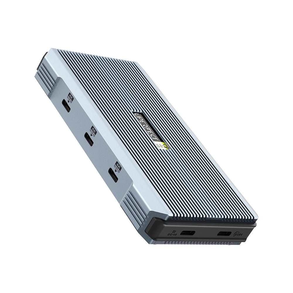 UHub Power X3 - Type-C 3-in-1 Docking Station Triple 4K@60Hz Monitor Hub for Windows