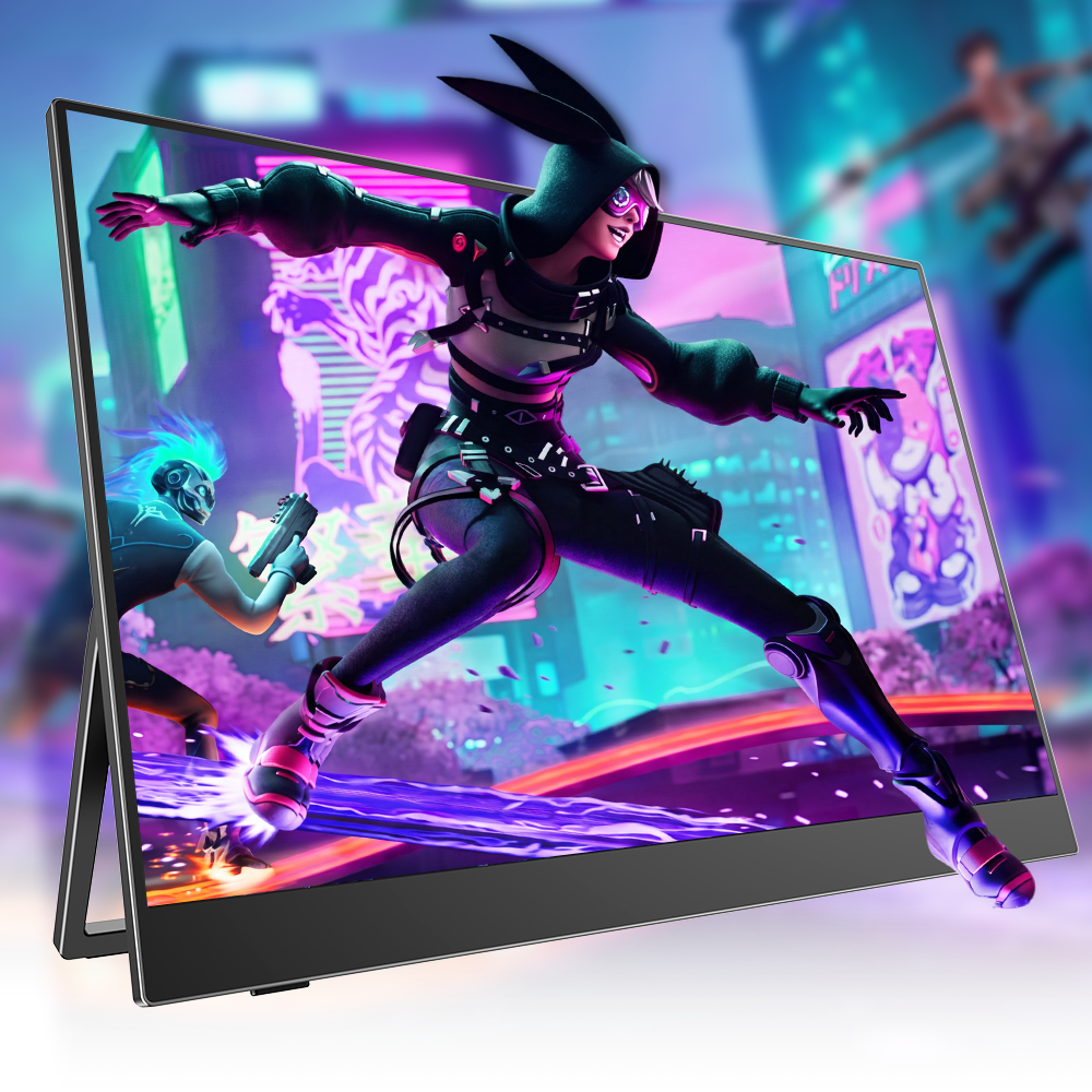 GR16CQ | 16“ 2.5K 240Hz Gaming Monitor Ultra-Smooth QLED HDR Display
