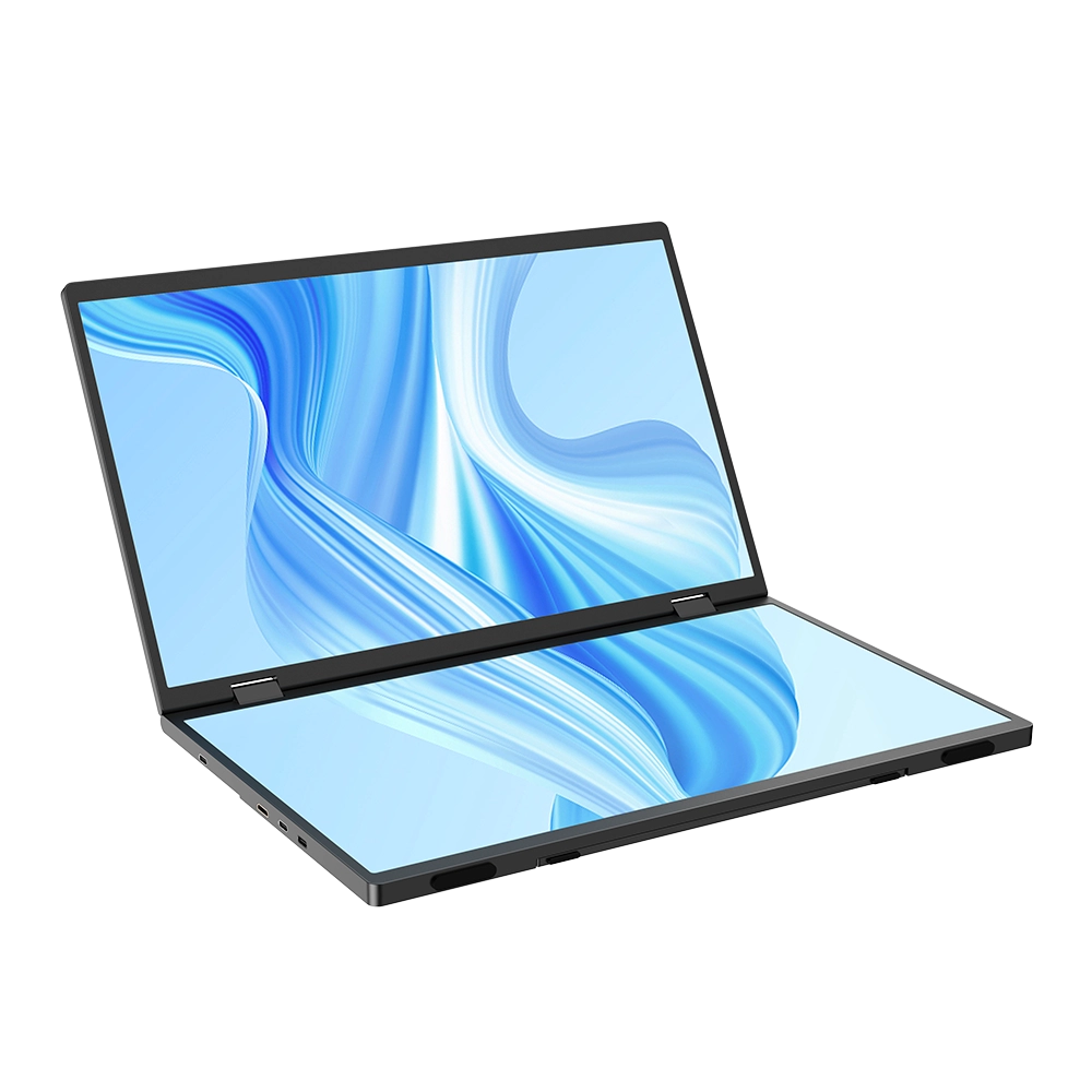 Delta - Folding Monitor Dual Portable Display Bult-in Stand