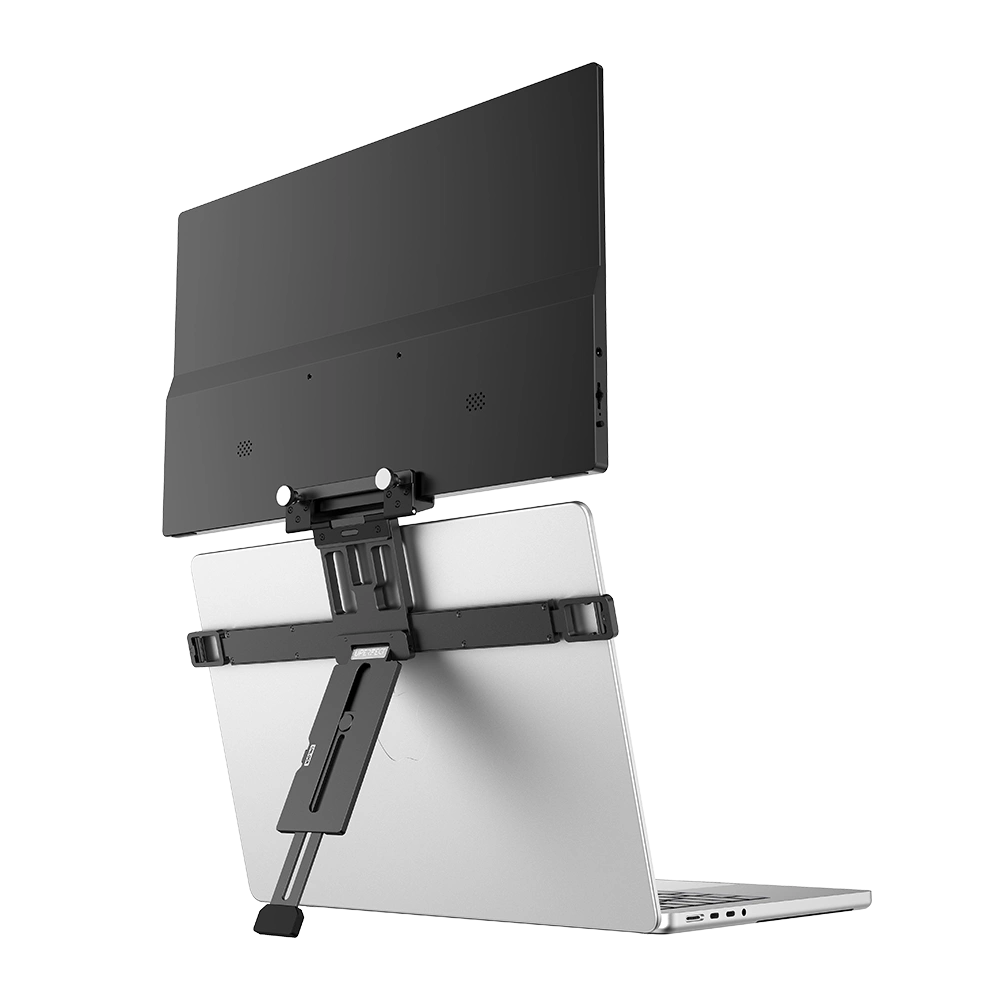 UStand Air S1 - Floating Stacked Portable Monitor Stand for Flexible Dual-Screen Setup