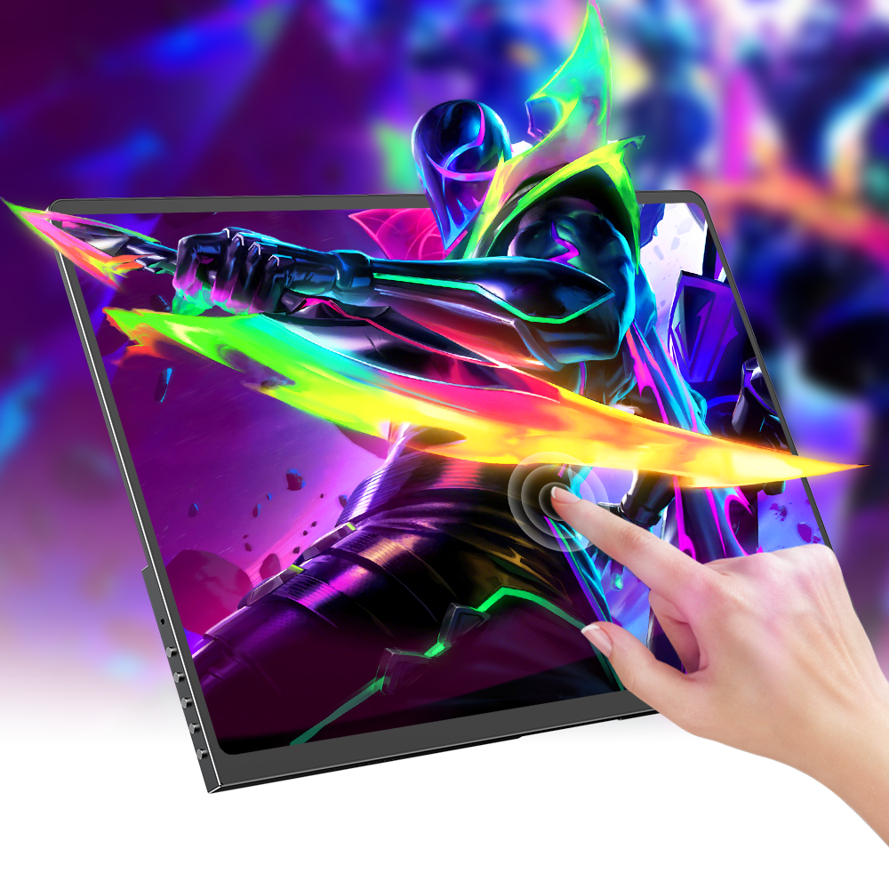 GR14BU | 14" 3K OLED 120Hz Gaming Monitor Portable Touchscreen Display