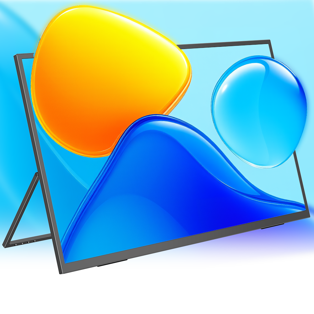 24 Inch 4K Monitor​ HDR Computer Monitor with Speakers PC Display