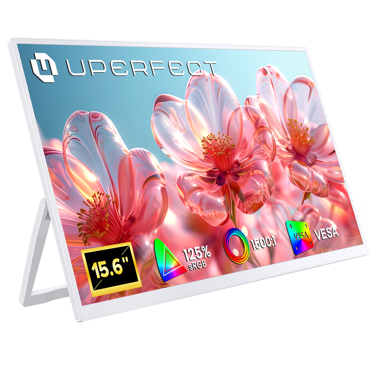 BE156GF | White  15.6" 1080P 60hz Business Monitor | UPERFECT Portable Display