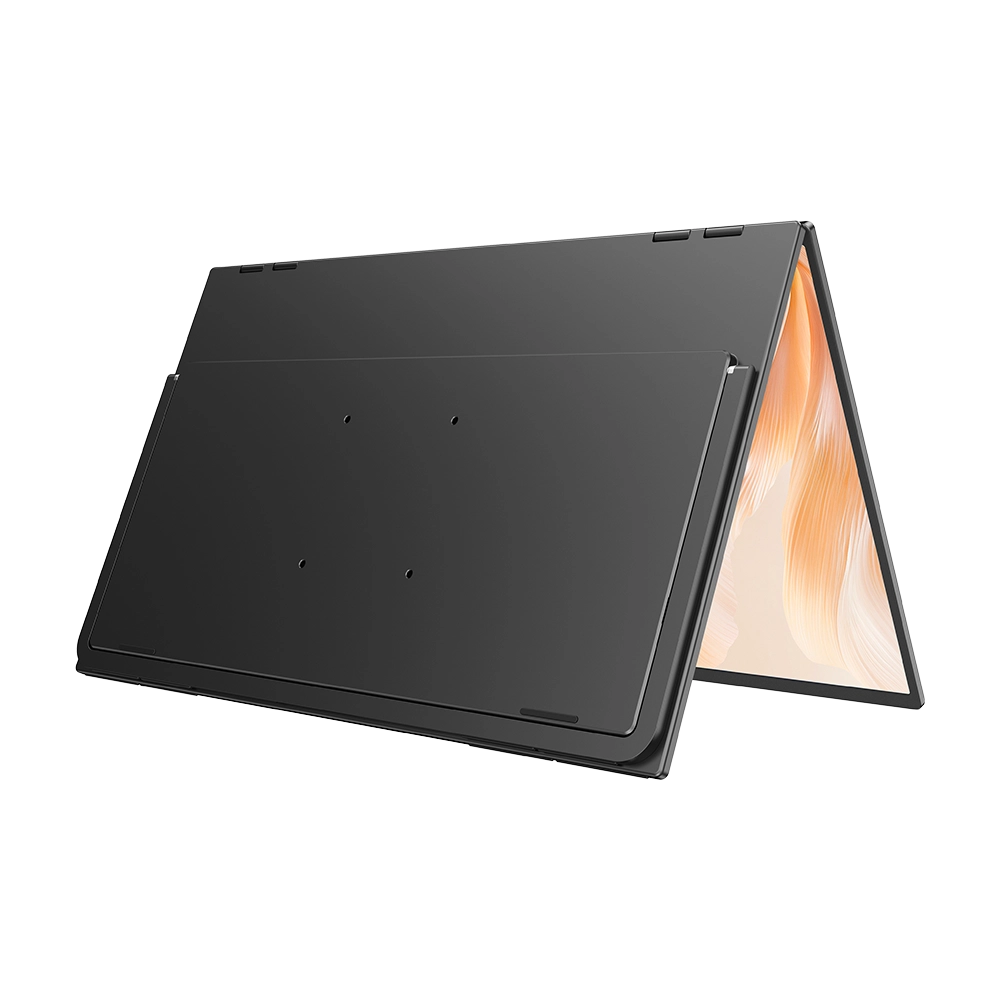 Delta Mega - 23.8 Inch 100Hz Dual Screen Stacked Computer Monitor with Speakers