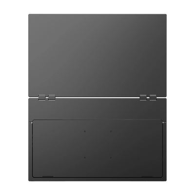 Delta Mega - 23.8 Inch 100Hz Dual Screen Stacked Computer Monitor with Speakers