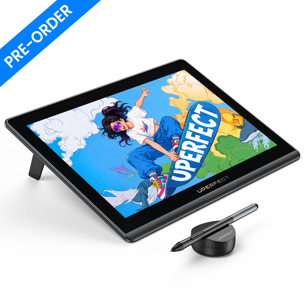 UD14BQ | 14 Inch 2.5K 60Hz Designer Monitor QLED Pen Display with EMR Pen