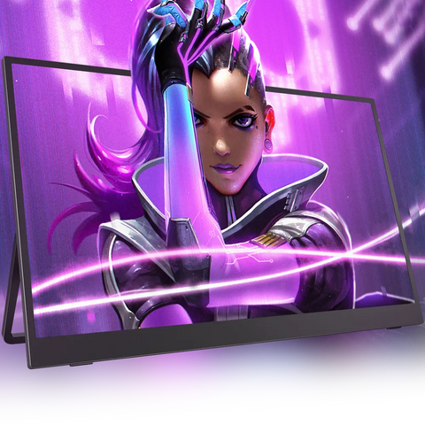 UColor J5 - UHD Monitor with Vesa Mount 17.3 Inch 60Hz 4K Monitor