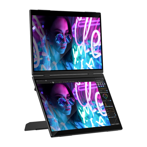 UStation Delta Pro Touch - 16 Inch 2.5K Dual Monitor with Touch Pen