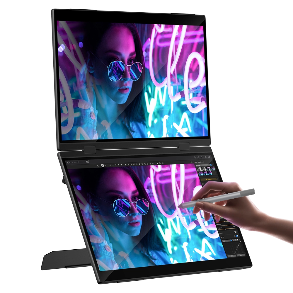 UStation Delta Pro Touch - 16 Inch 2.5K Dual Monitor with Touch Pen