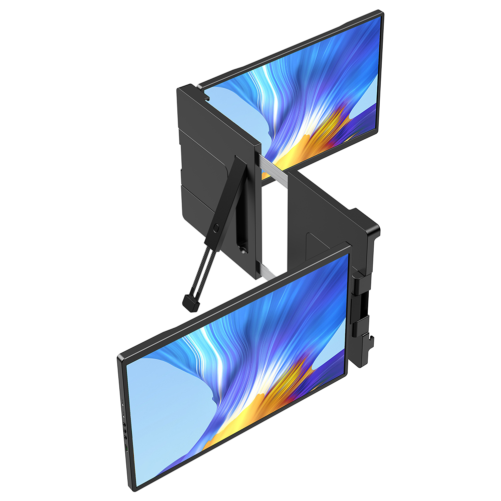 UStation Z 14 - Tri Screen Laptop Monitor Extender Triple Display Portable Workstation