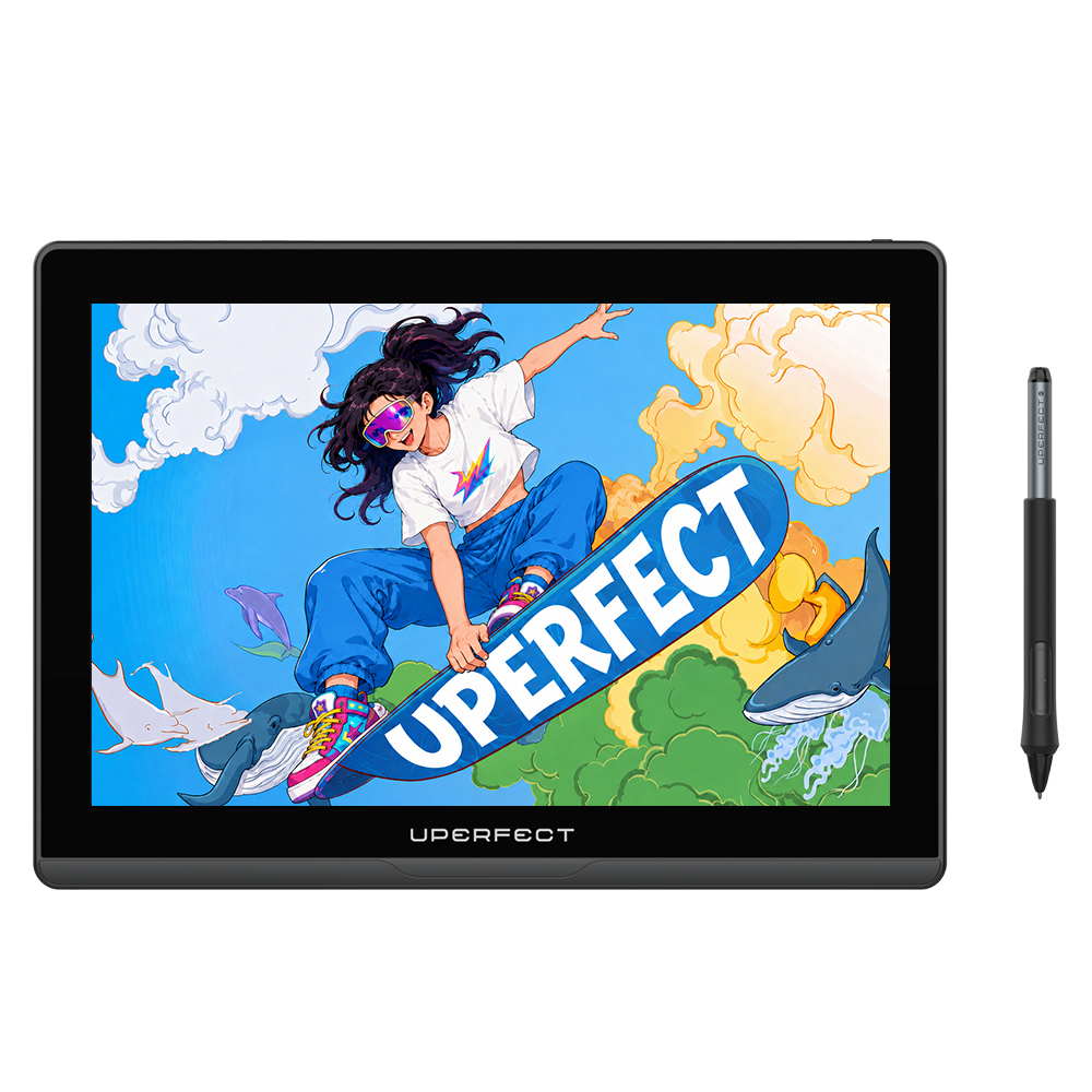 Pen Display Drawing Monitor 14 Inch 2K 60Hz Interactive Graphics Screen