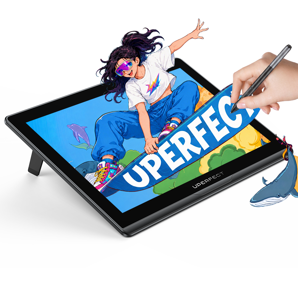 Pen Display Drawing Monitor 14 Inch 2K 60Hz Interactive Graphics Screen