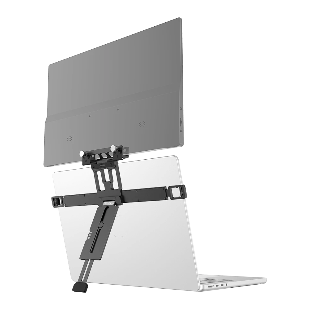 UStand Air S1 - Floating Stacked Portable Monitor Stand for Flexible Dual-Screen Setup