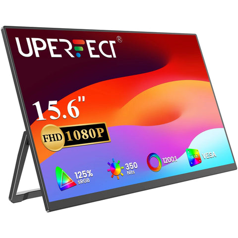 USetup T4 - White Portable Monitor 15.6