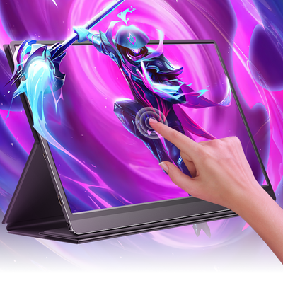 120hz Steam Deck External Gaming Monitor 15.6 Inches Portable Gaming Second Screen
