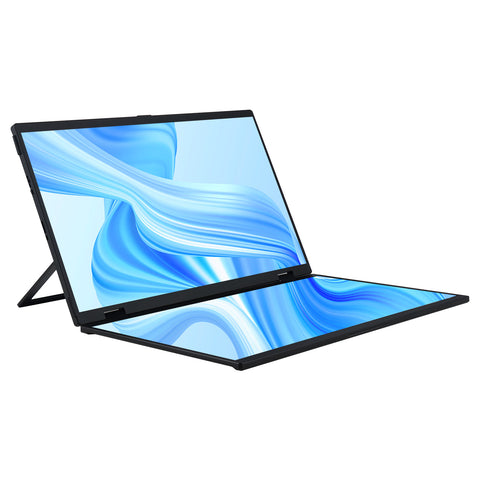 Fold Out Monitor Display Foldable Monitor Dual Portable Screen Display For Laptop | UPERFECT