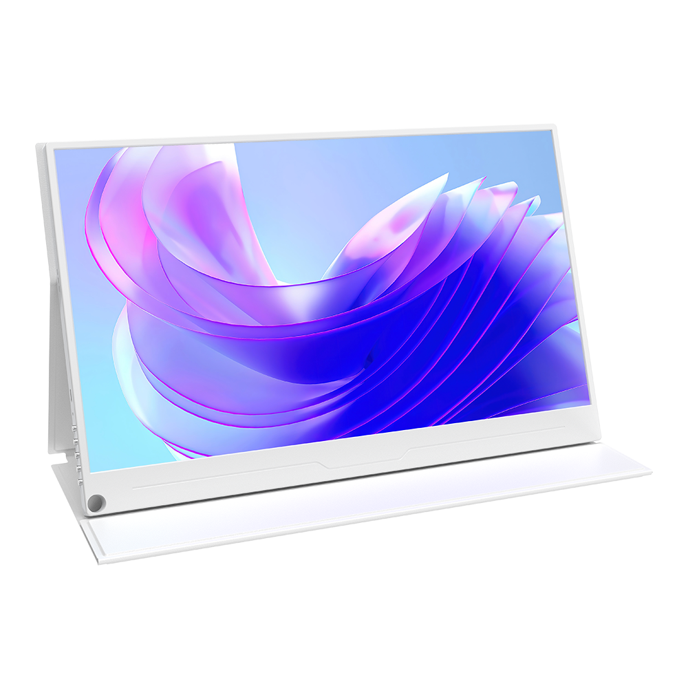 Logitech White Monitor White Monitor 1080P Computer Gaming Portable Screen – UPERFECT