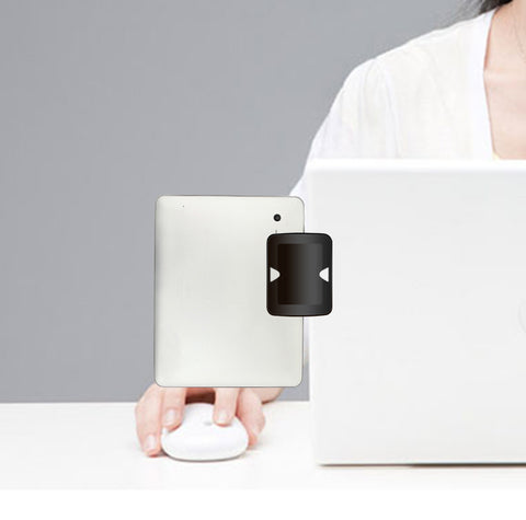Dual Monitor Alignment Clips On Laptop Monitor | UPERFECT